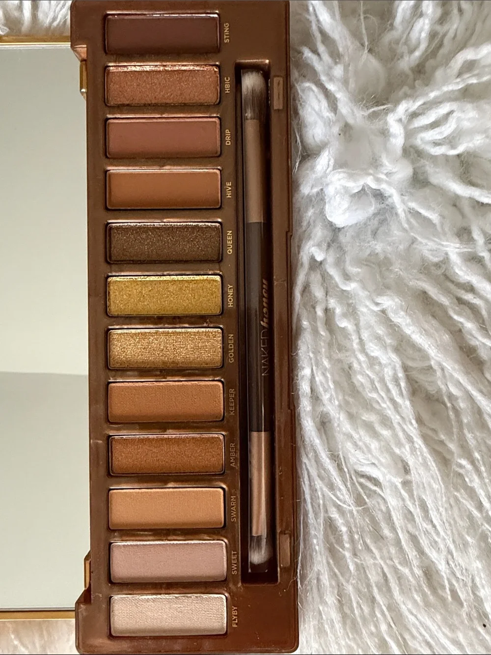 Authentic!! Decay Naked Honey Eyeshadow Palette - Honey Gold